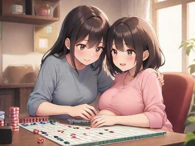 宝妈哺乳期打麻将视频：哺乳与娱乐两不误的日常记录