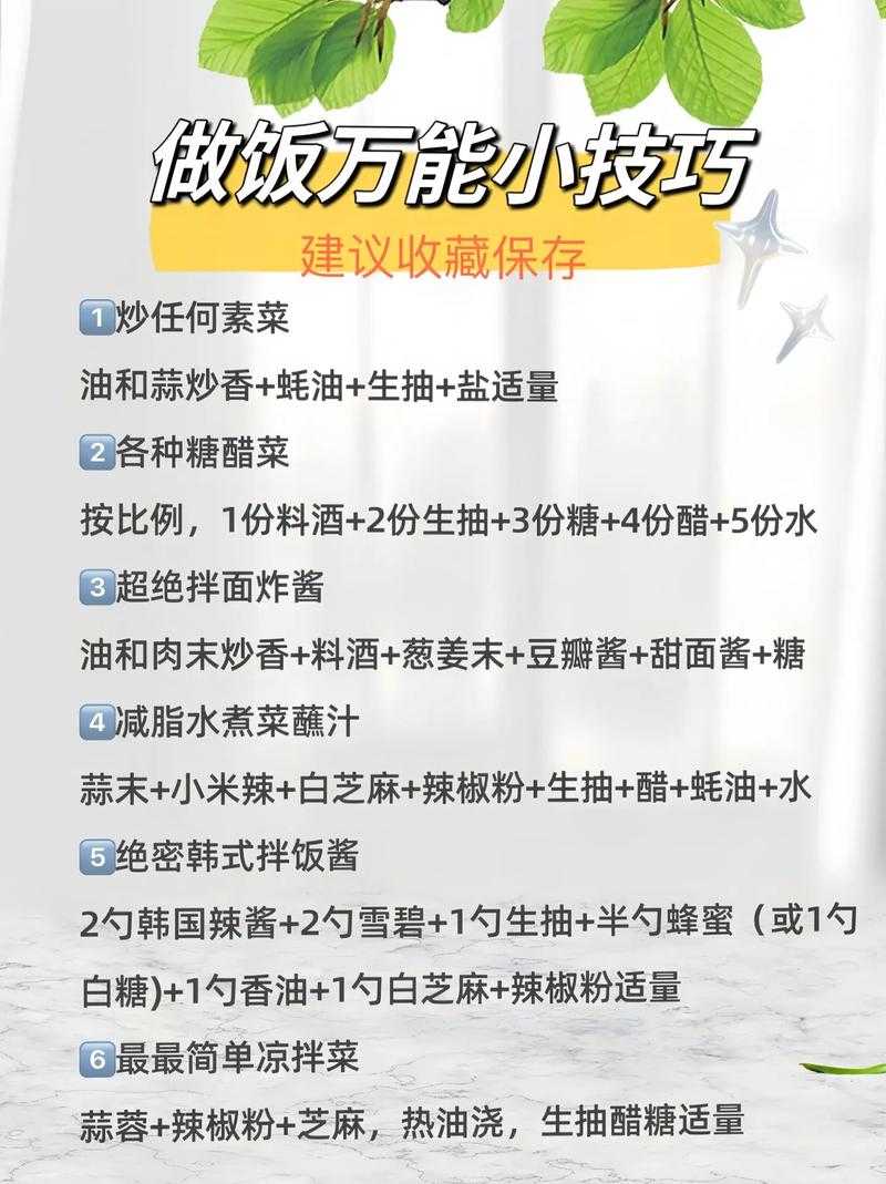 学煮菜大全:新手入门到高手进阶的完整烹饪指南