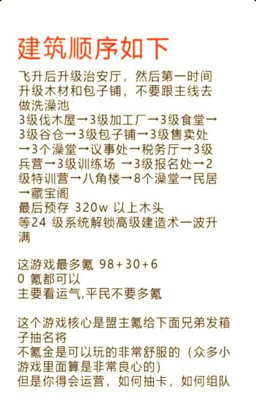 2025年 高武 战力提升全攻略 平民到高手的进阶指南